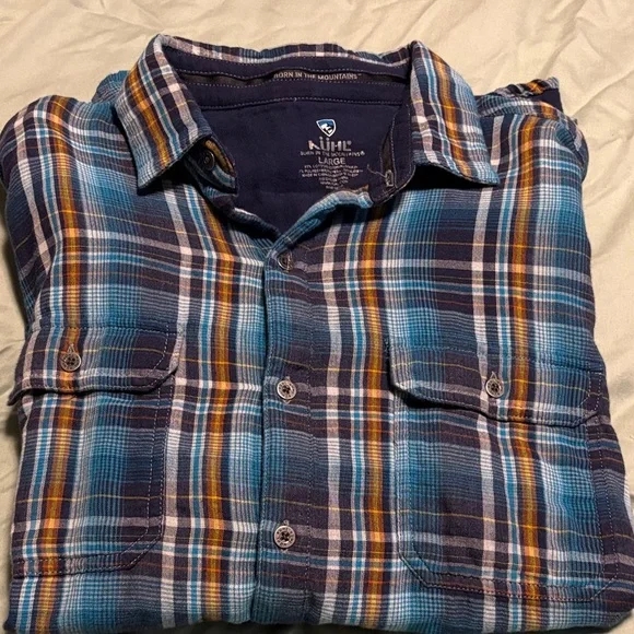 Kuhl outdoors Plaid Button Down Shirt - Picture 11 of 14